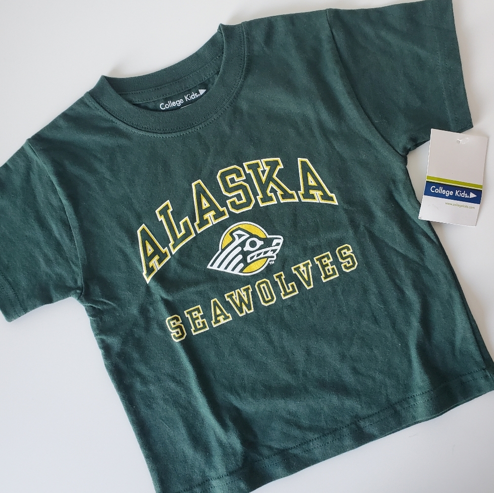 Alaska Seawolves College Tshirt Size 2T